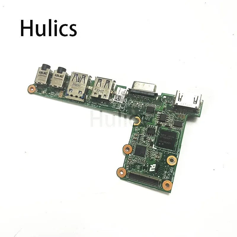 Hulics Used Laptop VGA JACK Audio USB Board For ASUS U43 U43F U43JC