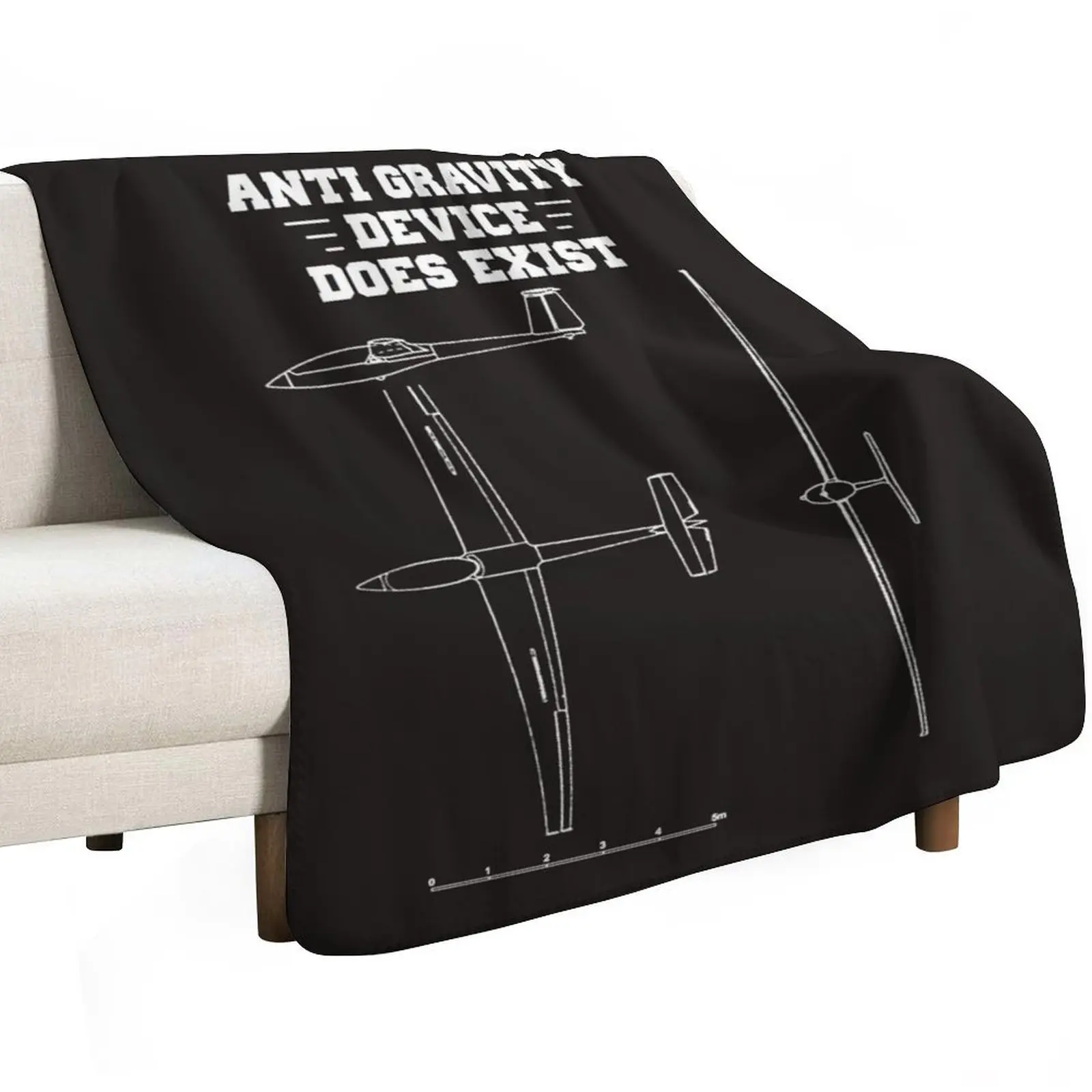 Soaring Sailplane Pilot Gliding Gift For Gliders Throw Blanket Winter beds Single funny gift Bed covers decorative Blankets