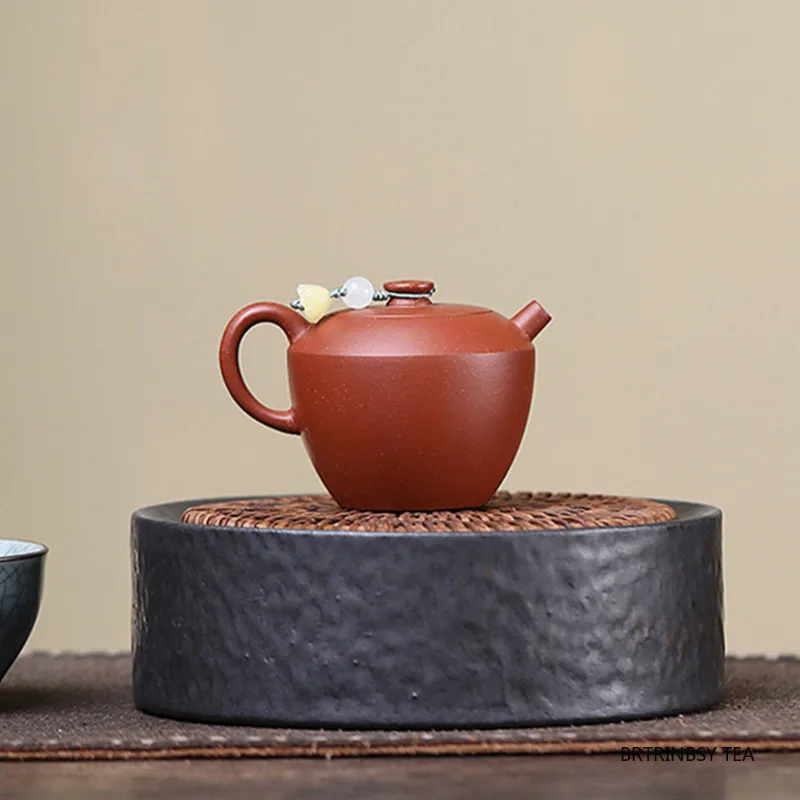 Chinese Yixing Handmade Purple Clay Teapot Tradition Small Capacity Zisha Tea Pot Beauty Tea Infuser Kettle Teaware Tea Set 90ml