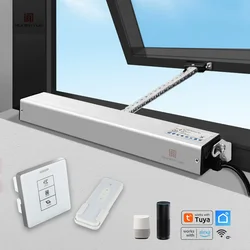 Automatic Electric Chain Windows Opener Motor Actuator Tuya WIFI Switch Remote is Built in Motor Travelling Distance Optional