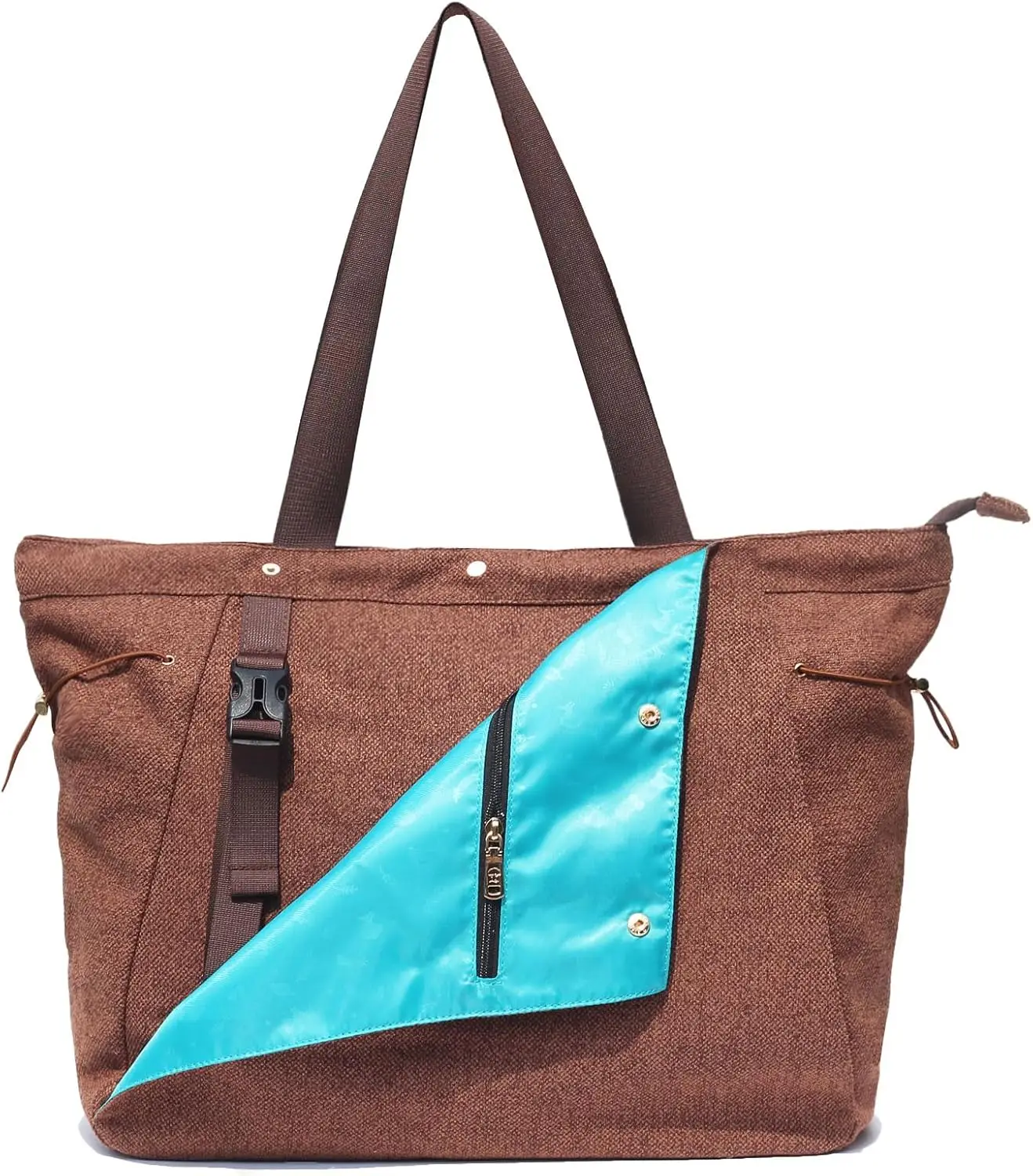 

Yoga Mat Bag with Multi Pockets for Women, Drawstring Tote Carrier for Pilates Travel Workout Office Gym