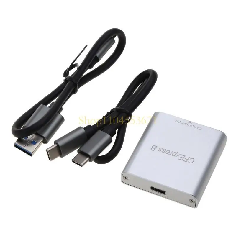 

Best Seller USB3.1 Gen 2 10Gbps CFexpress Type B Reader Portable Aluminum Alloy Type C Memory Card Adapter