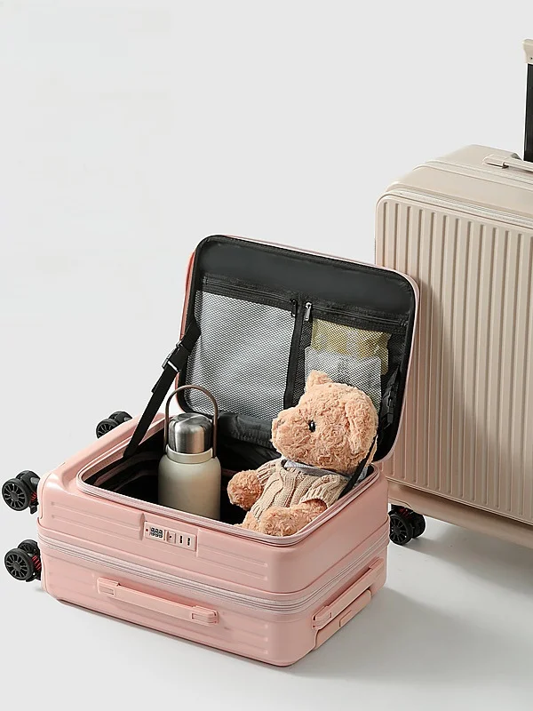 

Small Lage New Side Opening Large Capaci Expandable PC Travel Pull Rod Box 20 Inch Boarding Box Men Silent Universal Car...