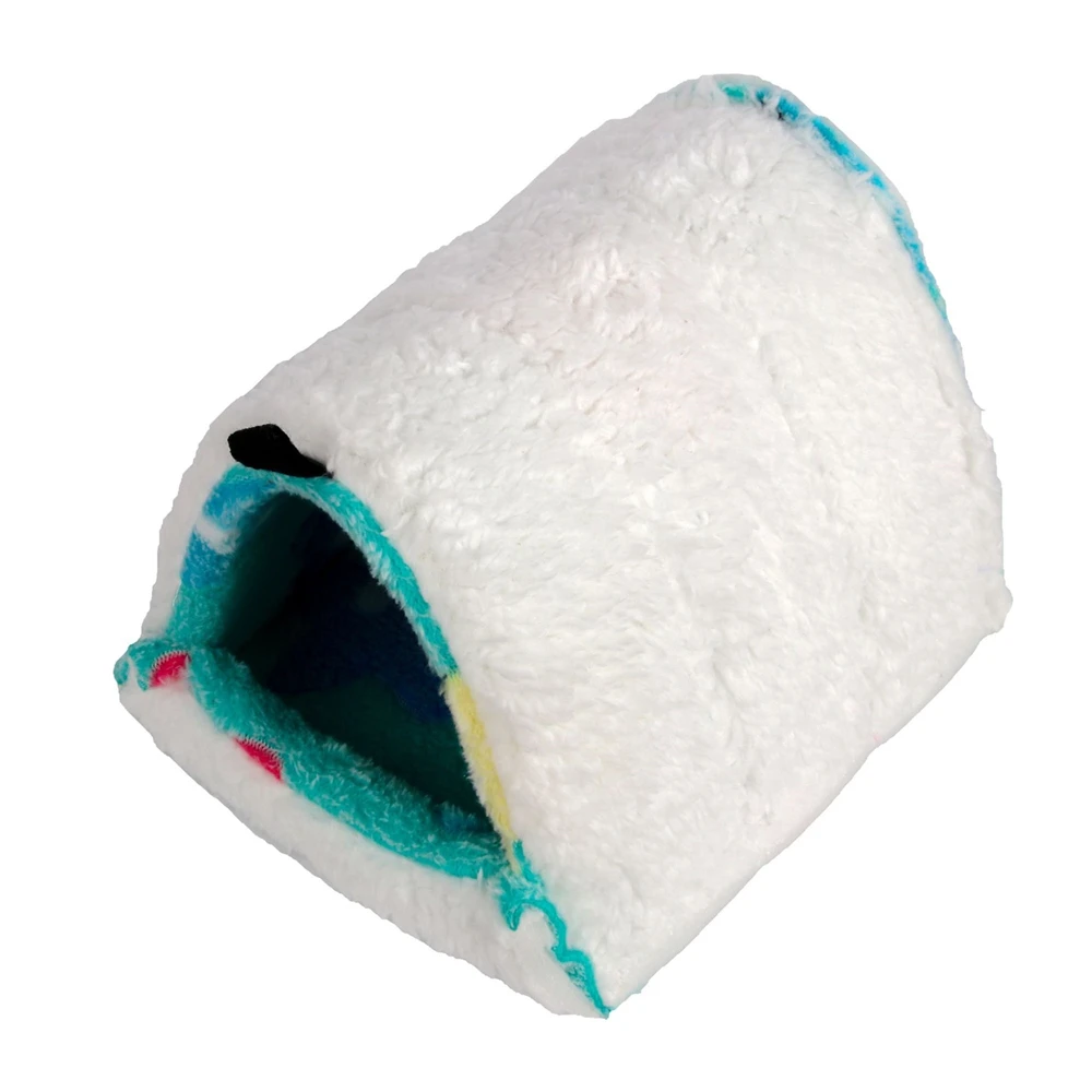Herz Plüsch Haustier Hamster Nest für Vögel Haus Warme Bequeme Winter Papagei Hängematte Höhle Käfig Hütte Zelt Haustier Vogel Käfig Zubehör – Detail 9
