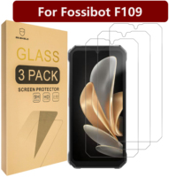 Mr.Shield Screen Protector compatible with Fossibot F109 [Tempered Glass] [3-Pack] [Japan Glass with 9H Hardness]