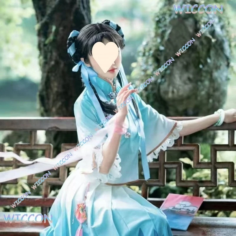 

Anime Girl Role Play Honor Of Kings Xi Shi Cosplay Costume Republic Era Dress Graduation Outfit Full Convention Party Halloween