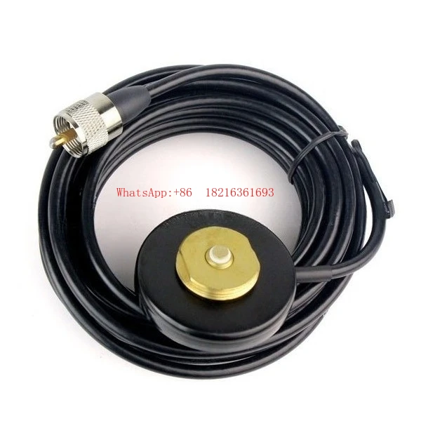 Walkie-talkie Suction Cup MB60 Suction Cup -3 5m Feeder RG58 Wireless External