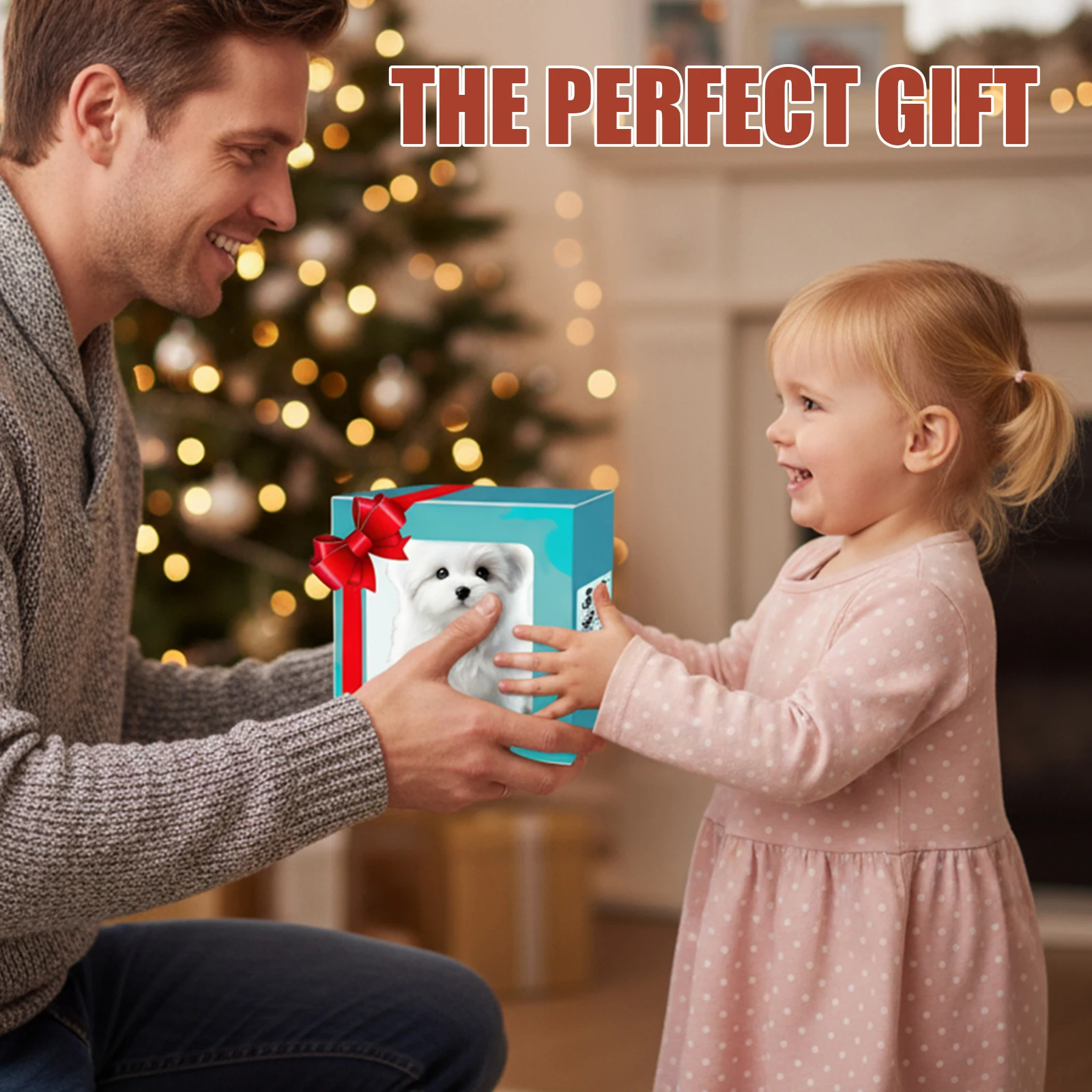 ของเล่นตุ๊กตาสุนัขหุ่นยนต์ขนนุ่ม เสียงเห่าเหมือนจริง ของเล่นสัตว์ยัดไส้ หางกระดิกได้ เดินได้แบบอิเล็กทรอนิกส์  จำลองลูกสุนัข