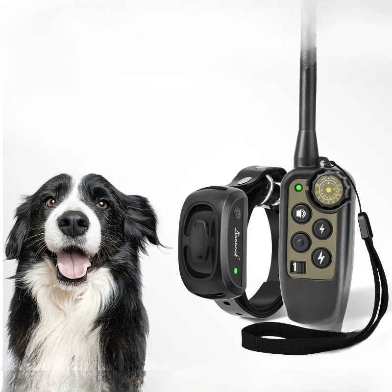 Dog training collar electric shock waterproof 1800 meters long-distance multi-functional electric shock collar anti-barking and