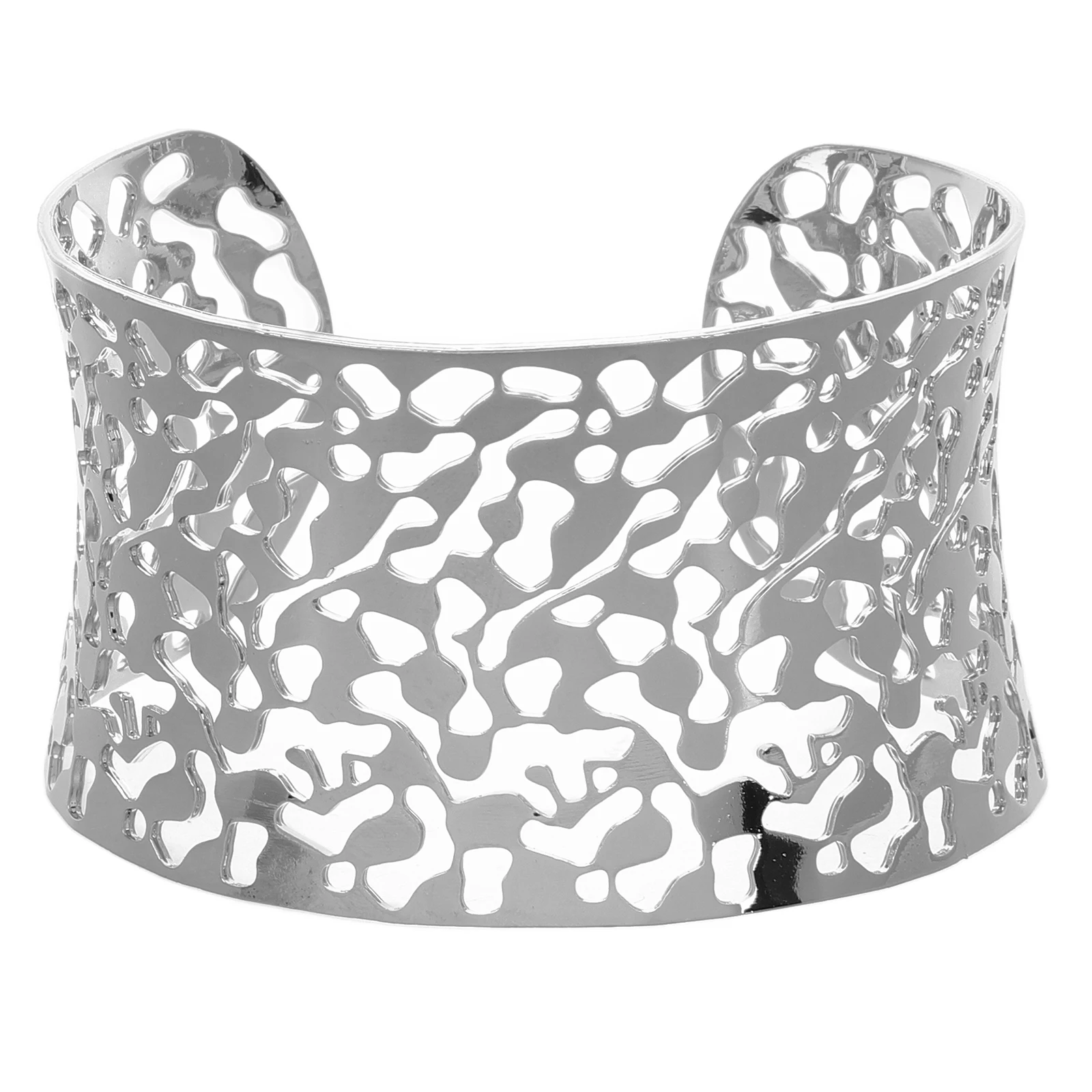 

Hollow Open Bangle Bracelet For Women Wide Bohemian Adjustable Wire Cuff Ethnic Statement Bracelet Elegant Fashion Bangle