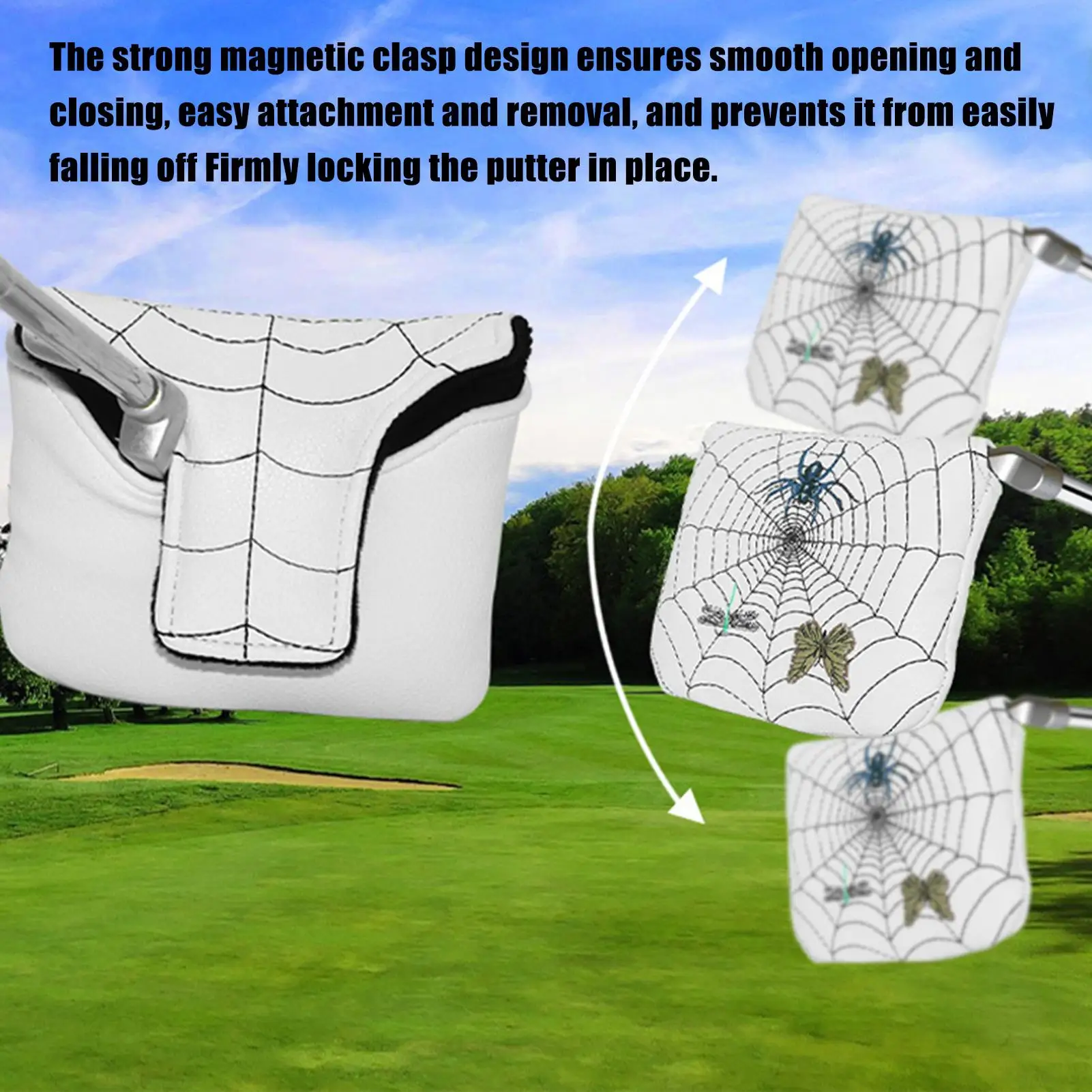 أغطية رأس سائق الجولف حماية شاملة أغطية رأس نادي الجولف للخشب للرجال والنساء والشباب والمراهقين لاعبي الغولف والزوجة #4