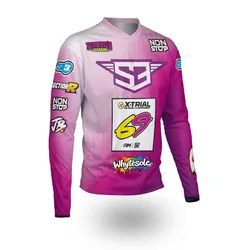 Moto enduro motocross Jersey mtb downhill jersey cycling mountain bike shirt DH maillot ciclismo hombre quick drying jersey