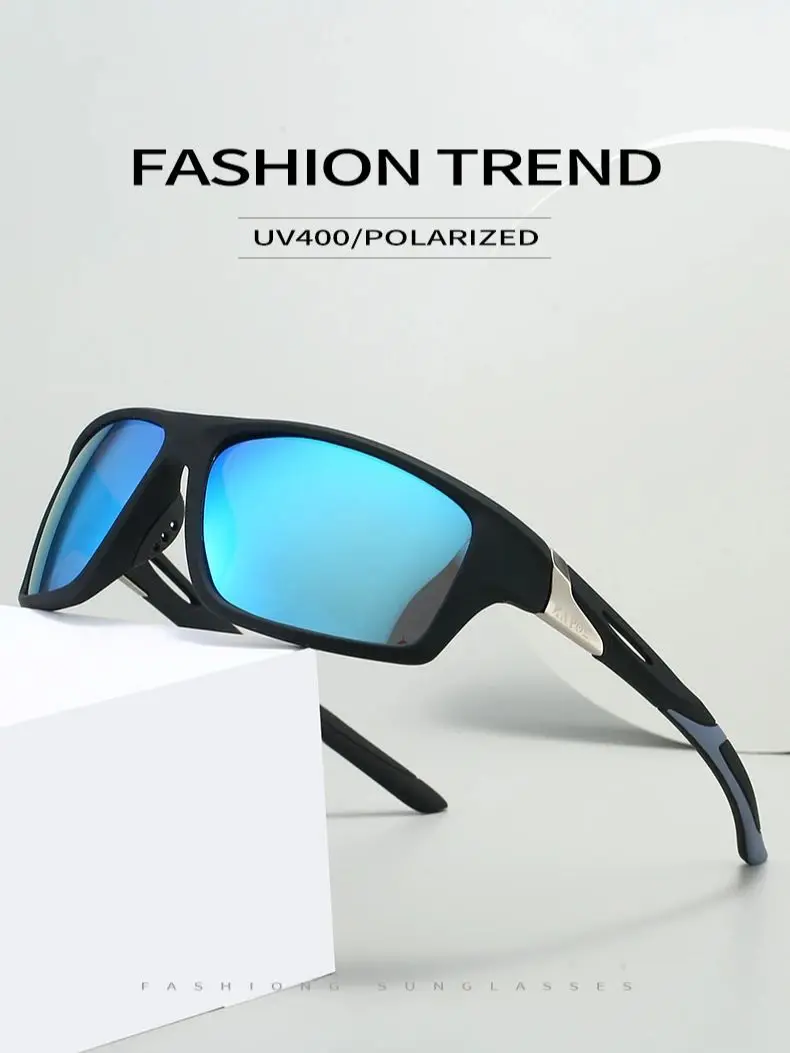 KAROS 2 Teile/satz Outdoor Polarisierte Sonnenbrille Männer Frauen Golf Tennis Sport UV400 Schutz Wandern Camping Brillen YZ2012