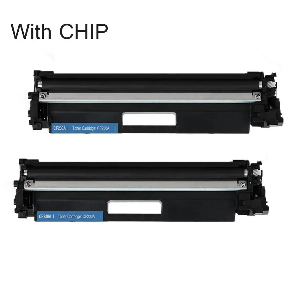 

2PK CF230A with Chip Toner Cartridge For HP LaserJet 30X M203dw M203dn M227fdn