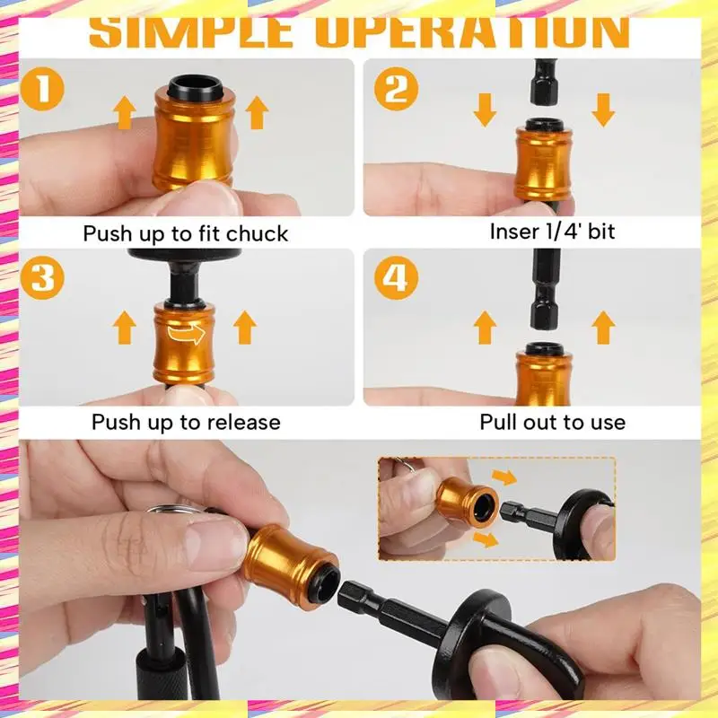 ABJJ 12PCS Swage Tool HVAC Repairing Set With Bit Holder, Air Conditioner Copper Tube Expander Swaging Tool