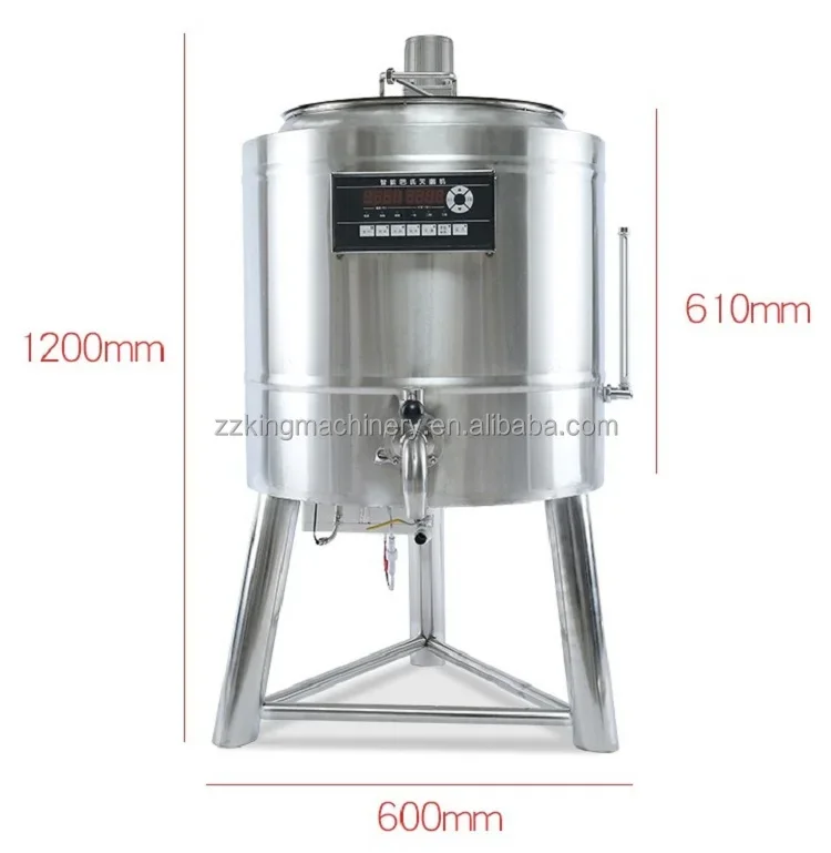 

Mini 100L 150L 200L 300L Daily Batch Juice Milk Pasteurizer Machine Mini Pasteurizer For Milk