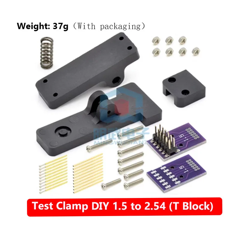 Test Clamp DIY Program Burn-in Clamp PCB Clamp Pitch 2.54mm 2.0mm 1.5mm 1.27mm