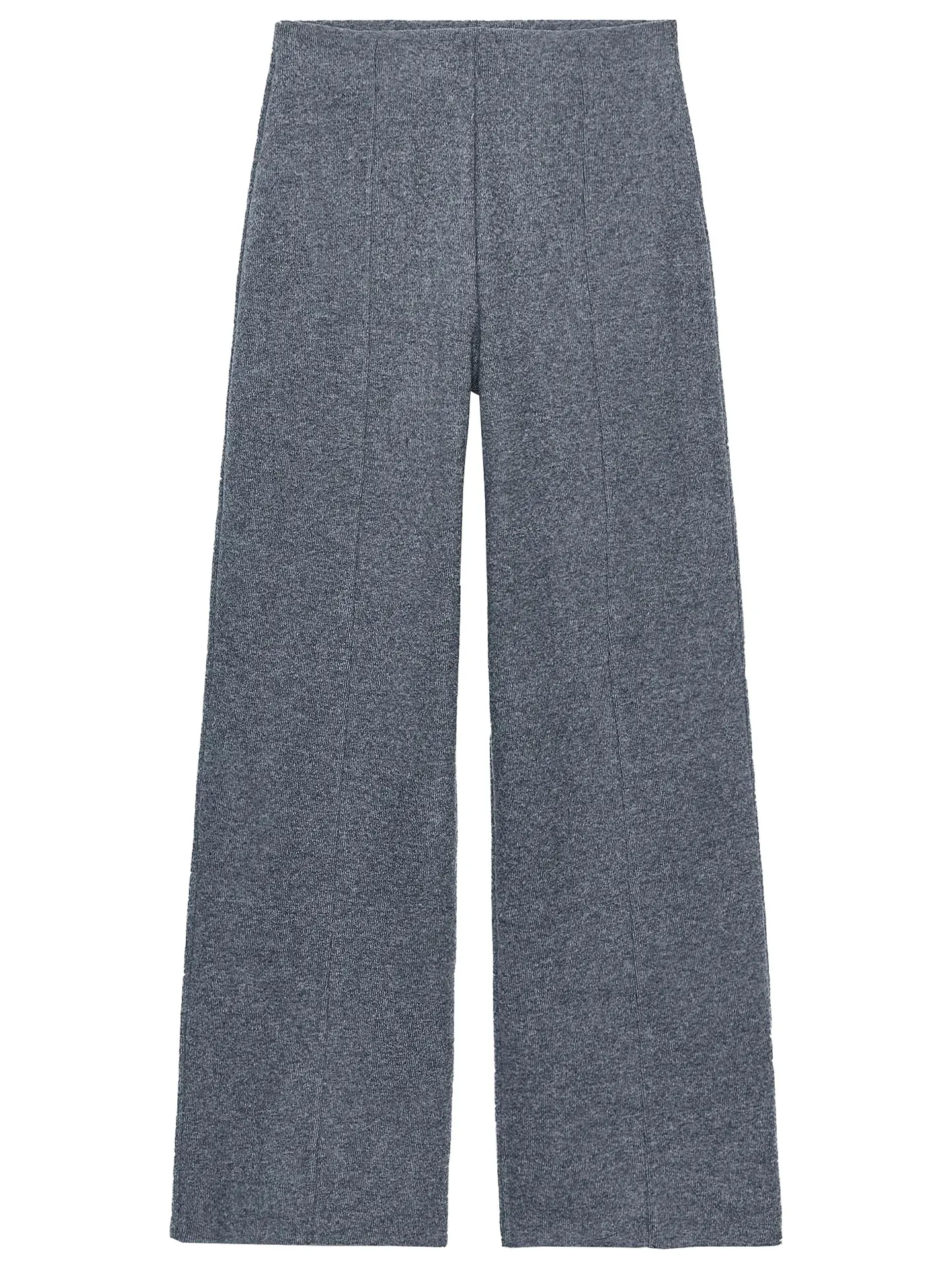 ربيع 2026 عادية الأمريكية Sle بنطال ذو قصة أرجل واسعة المرأة لمسة ناعمة مستقيم قطع التخسيس تنوعا عالية الخصر مادة أخرى