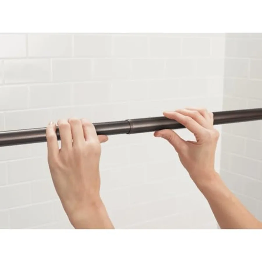 

Moen 44" - 72" Adable Tension Shower Curin Rod