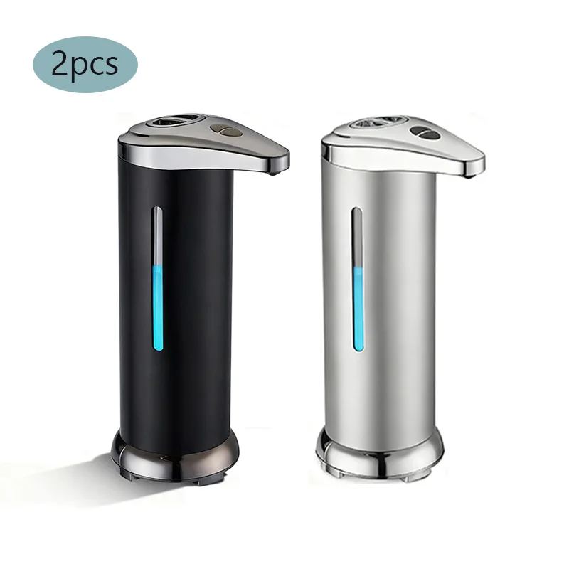 

2 шт. автоматический дозатор мыла для кухни бесконтактный автоматический датчик дезинфицирующее средство для рук дозатор мыла для мыла для рук/мыло для мыла