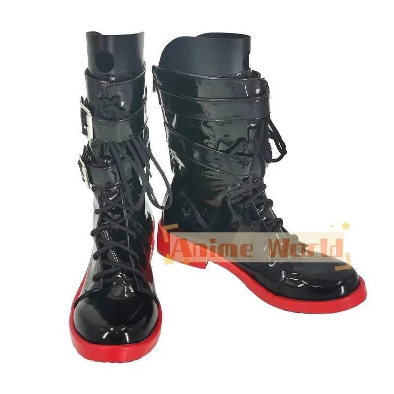 Devil Butler with Black Cat Lato Bacca Cosplay Shoes Halloween Carnival Christmas