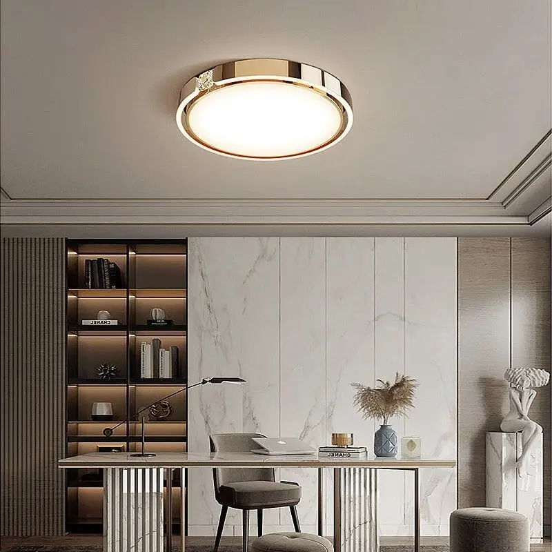 Nordic LED Diamond Ceiling Light Living Room Dining Room Bedroom Ceiling Light High-End Club Hotel Decoration Indoor Lighting
