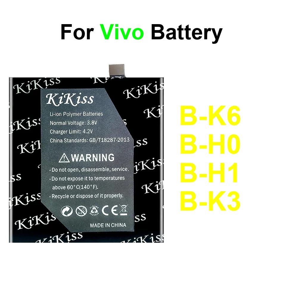 

Mobile Phone Battery Reliable Power B-K3 B-H1 B-H0 4600-5500Mah For Vivo S1 Y7s V17 Neo V19 1907 1919 1920 Pro