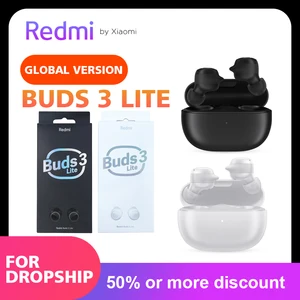 Xiaomi-Redmi Buds 3 Lite, Bluetooth TWS headphones, real wireless headphones, Sport Run Music Design, Global Version 10 Main Sales Phone Redmi - №9