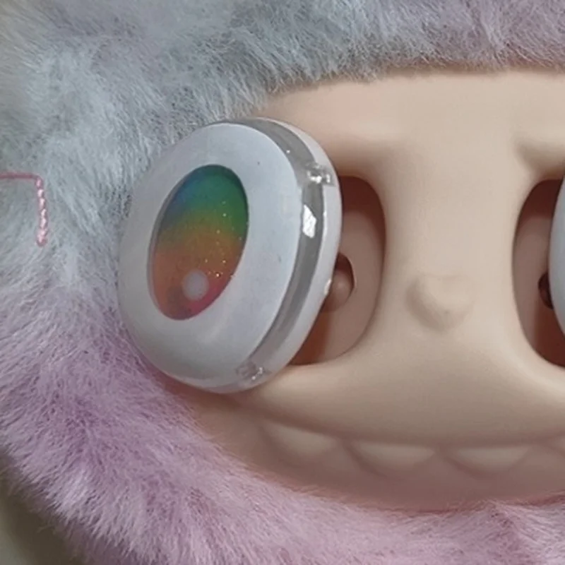 Double-Layered Eye Replacement For Labubu 1st 3rd Dolls Various Colors Available Customized Diy Doll Accessories