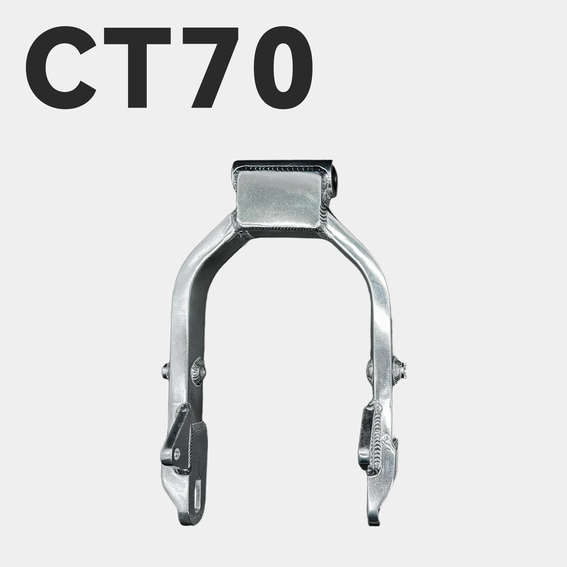 CT70 DAX Rear Swing Arm 12inch Sliver Aluminum Rear Flat Fork for CT70 1969-1970