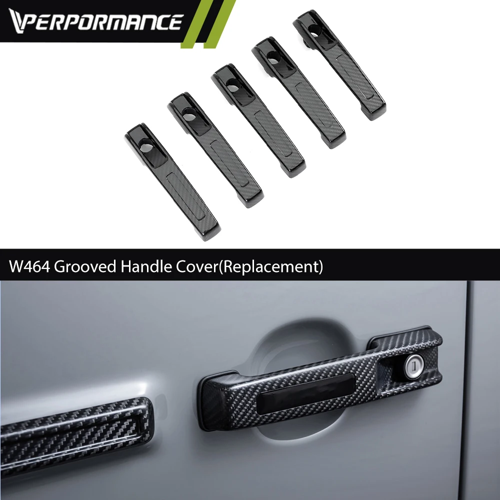 

2019+ год W464 Замена крышки рифленой ручки G500 G63 G350 G550 Крышки дверных ручек Ручки из углеродного волокна