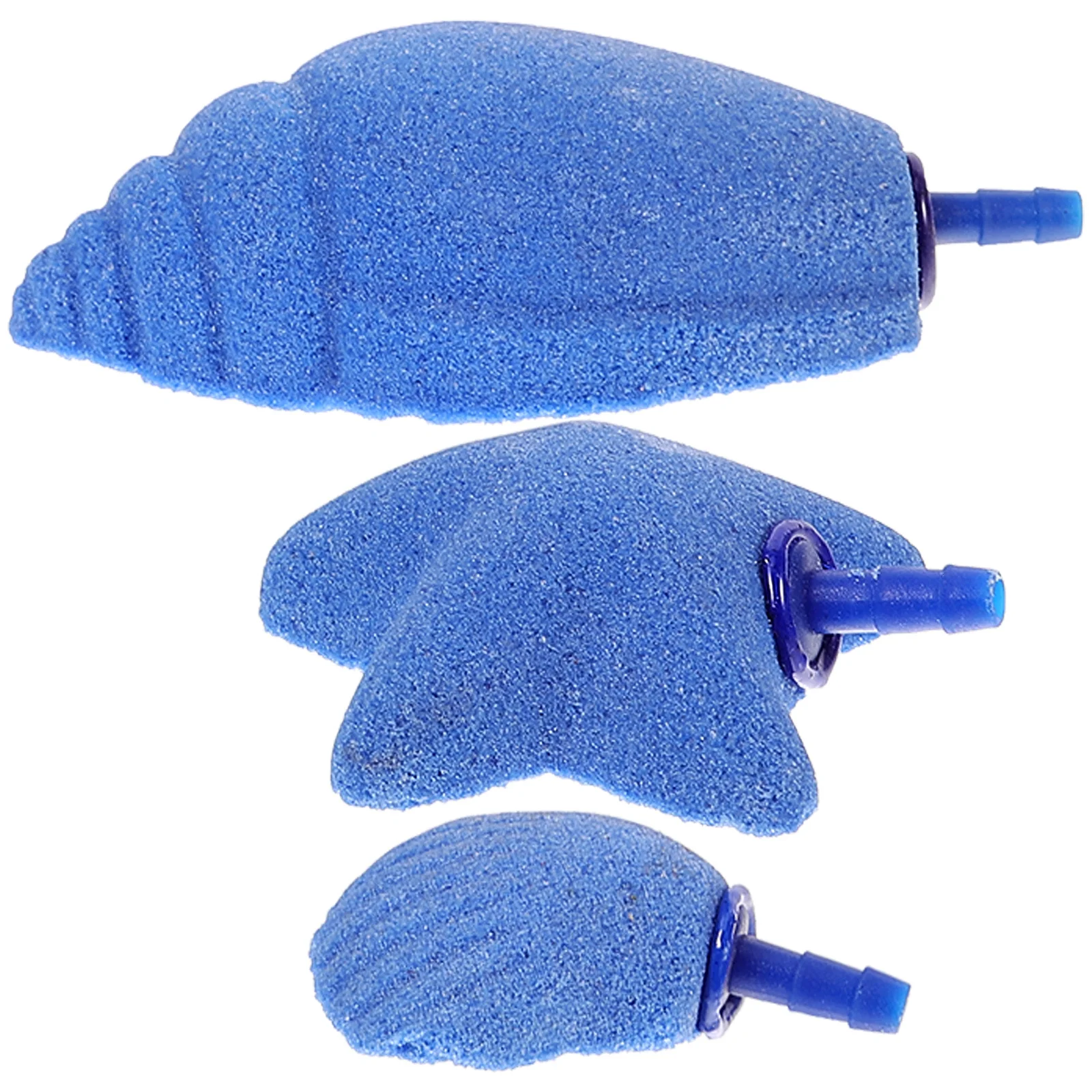 

3Pcs Aquarium Air Stones Sea Star Sea Snail Shell Bubble Diffuser Oxygen Increase Fish Tank Air Pump Accessories