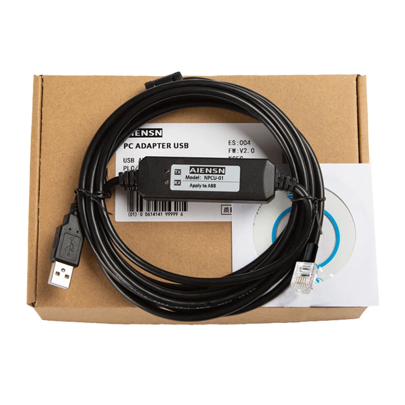 Suitable for ABB inverter ACS800 600 1000 DCS500 debugging cable USB data cable NPCU-01