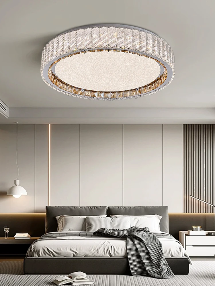 for Hall Foyer Decoration Bedroom Lampara Techo Light Luxury 2026 Ceiling Lights Dimmable, Rectangular Ceiling Chandeliers
