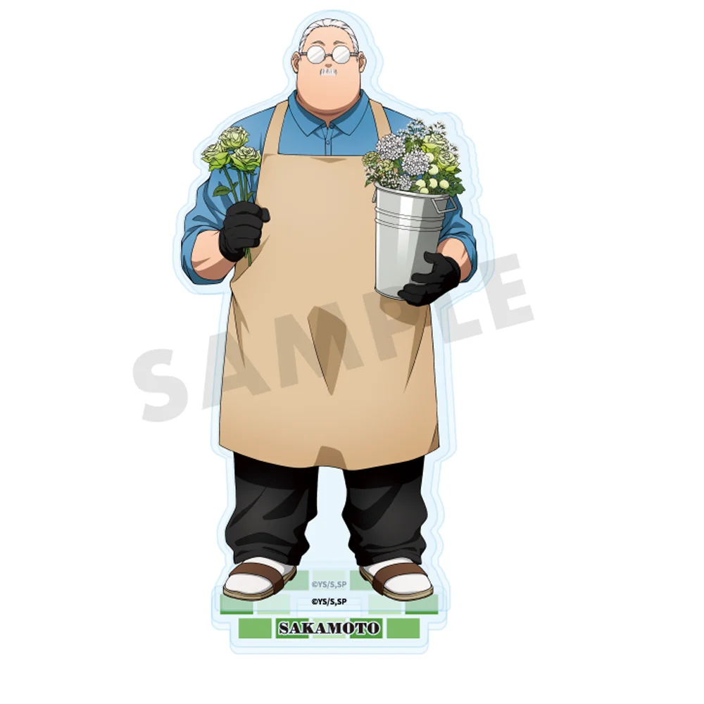 SAKAMOTO DAYS Taro Sakamoto Yoichi Nagumo Shin Asakura Flower Shop 10&15CM Acrylic Stand Keychain Anime Stand Desk Display Gift