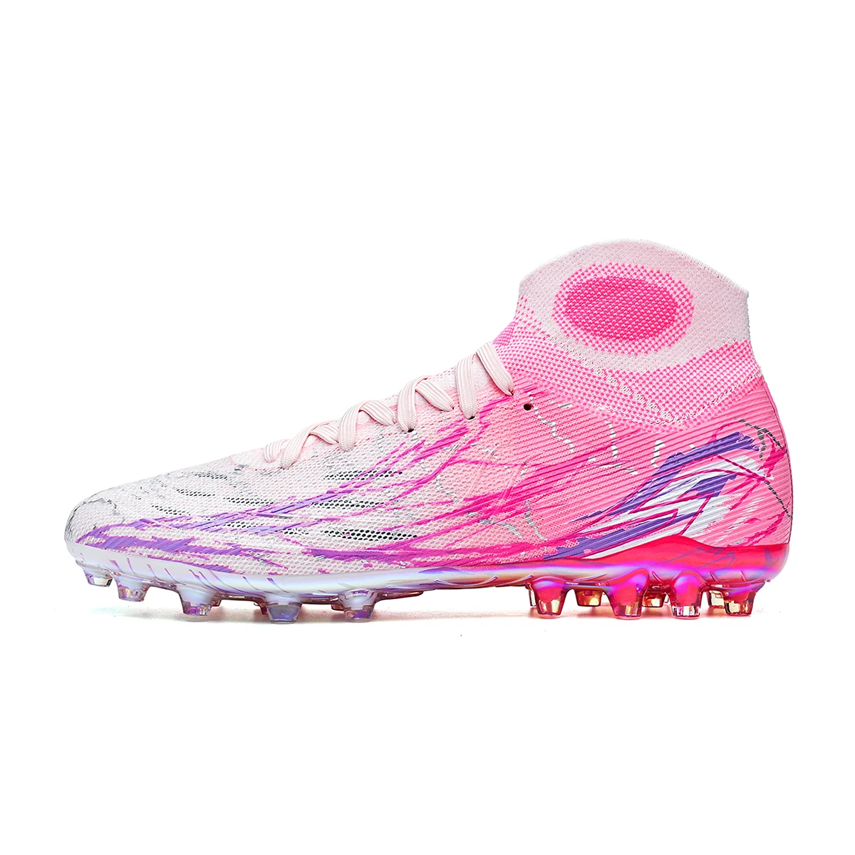 Premium AG FG Soccer cleats PU Fabric Soft Touch Upper TPU Anti-slip Sole Reliable Quality For Training And Competition
