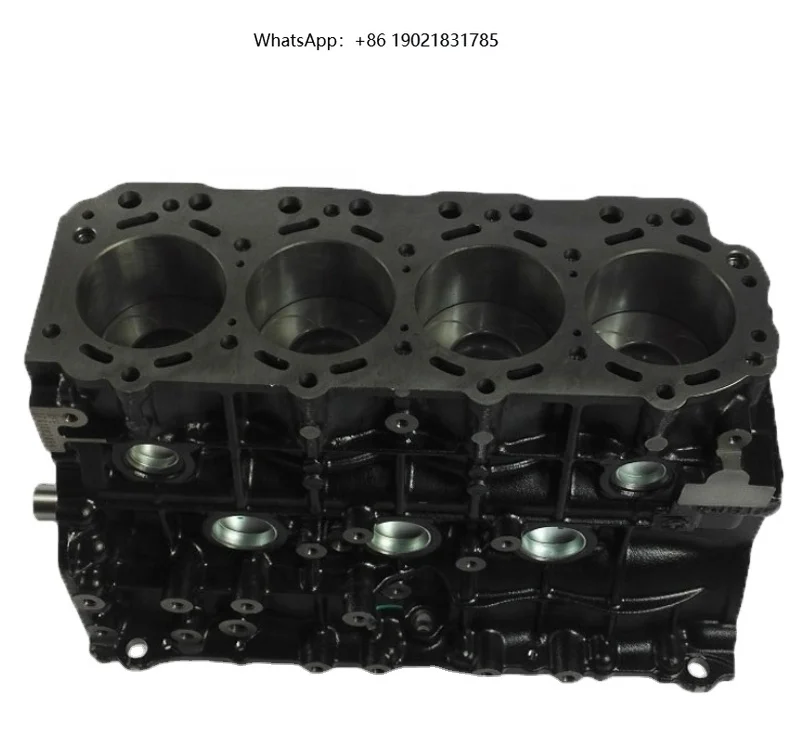 ISUZU 4JG1  Engine Cylinder Block 8-97352744-2 for Excavator ZX70