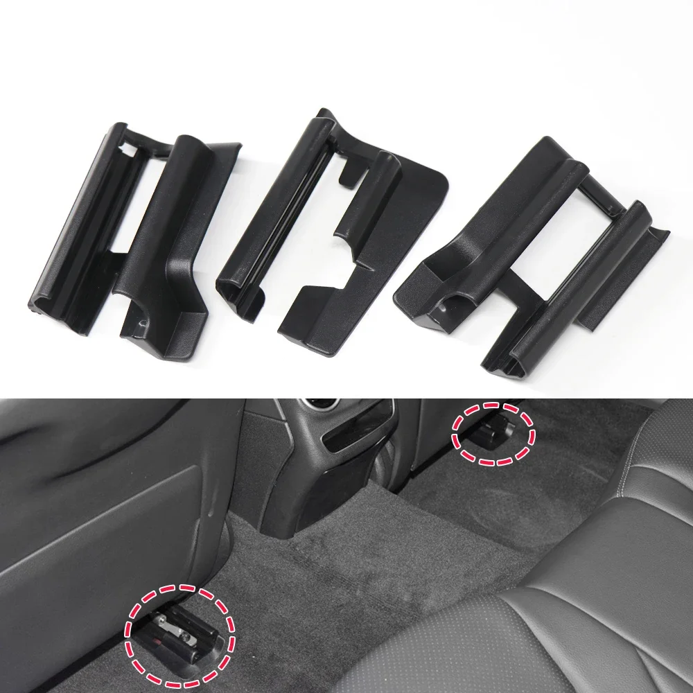 

For Mercedes Benz C E Class Car Interior Accessories Seat Sliding Track Rail Cover W205 W213 Seat Rail Trim Sliding Track