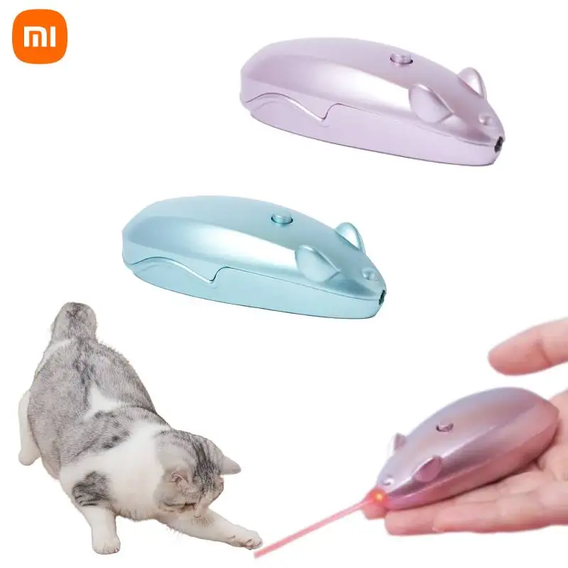 Xiaomi Pet Mouse Toy Cat Tease LED Infrared Cat Teaser Artifact Cat Self-hi Toy Interesting Mouse Laser Interesting Mouse Tools