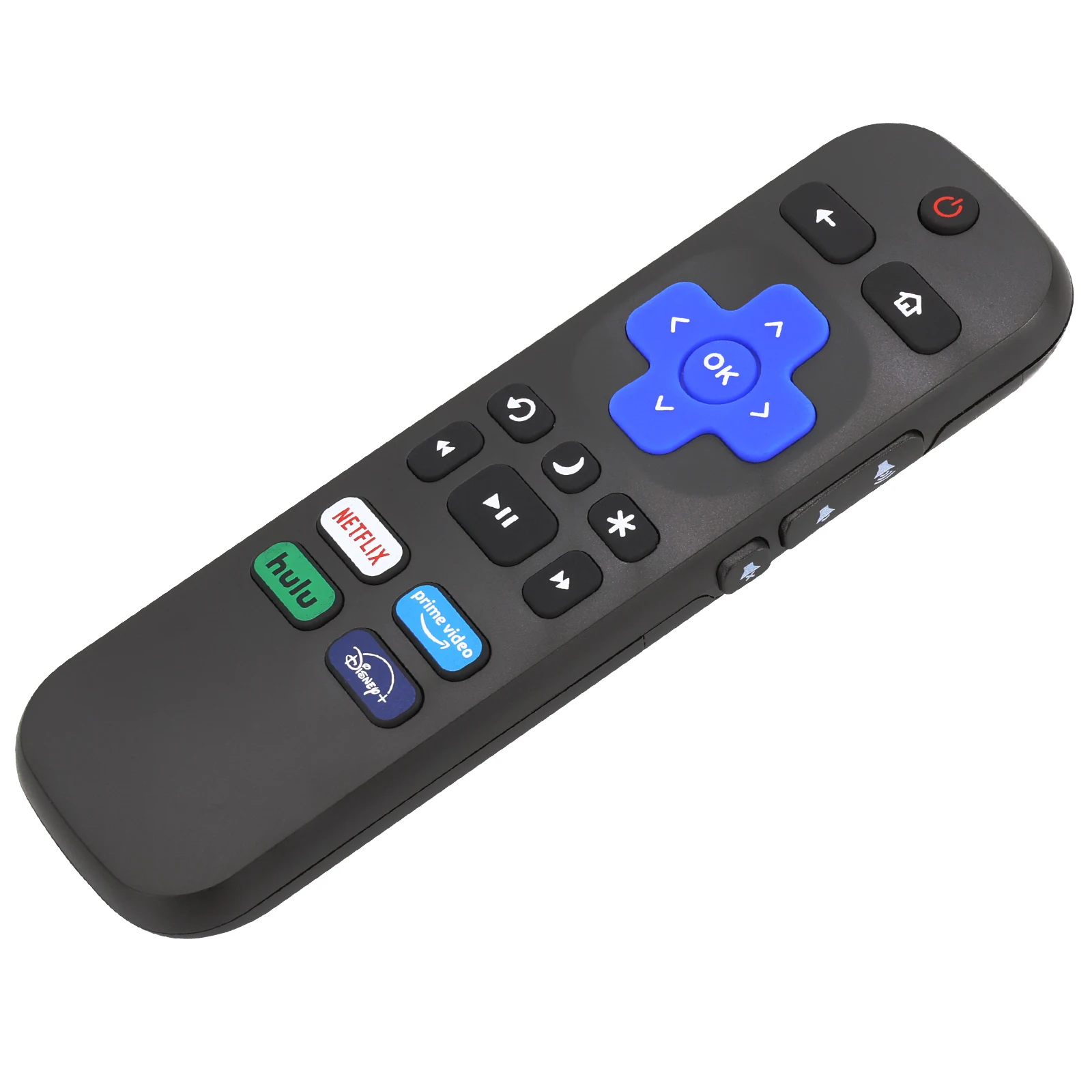 Replacement Remote Control for Roku TV, Compatible with TCL Roku/Hisense Roku/Onn Roku (Not Compatible with Roku Stick, Box and