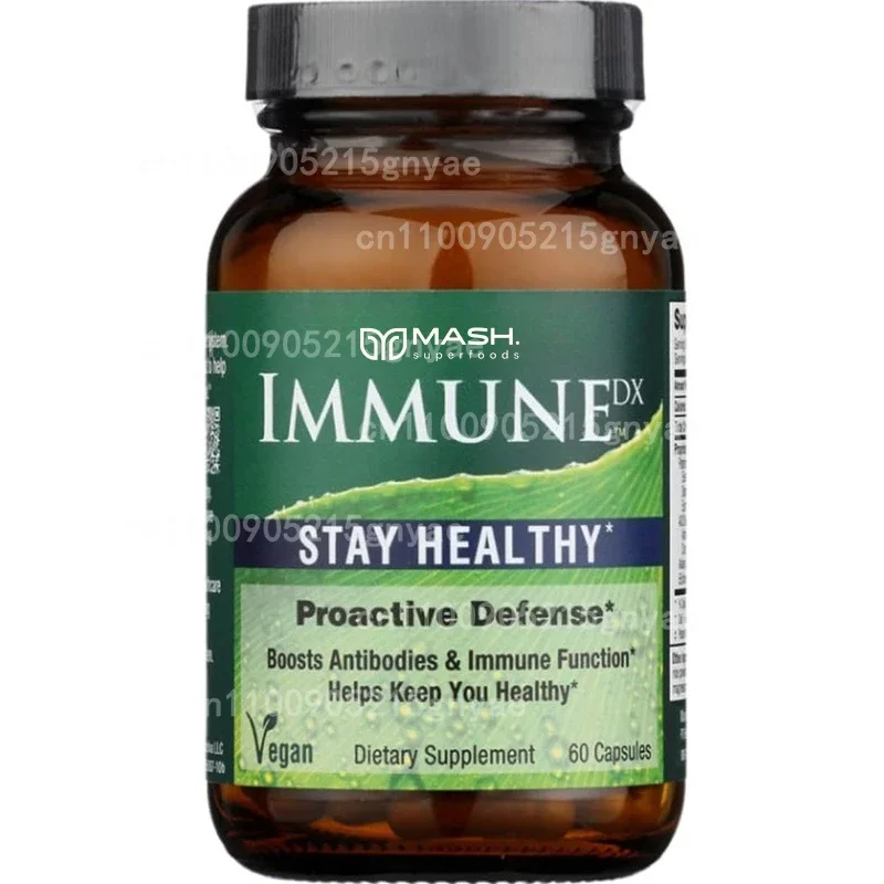

Elderberry + Echinacea Immune Capsules – With Vitamin C/D3, Zinc, Turmeric & Super Fruit Antioxidants
