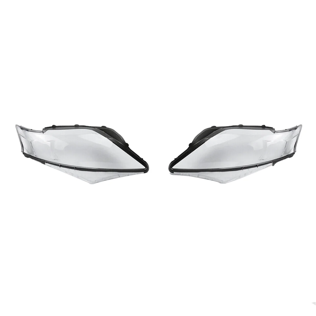 1Pair Car Headlight Lens Cover Headlight Shade Shell Lens Lampshade for Lexus RX270 RX350 2009 2010 2011