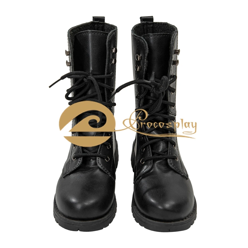 

Yelena Cosplay Shoes Belova Black Short Boots for Women