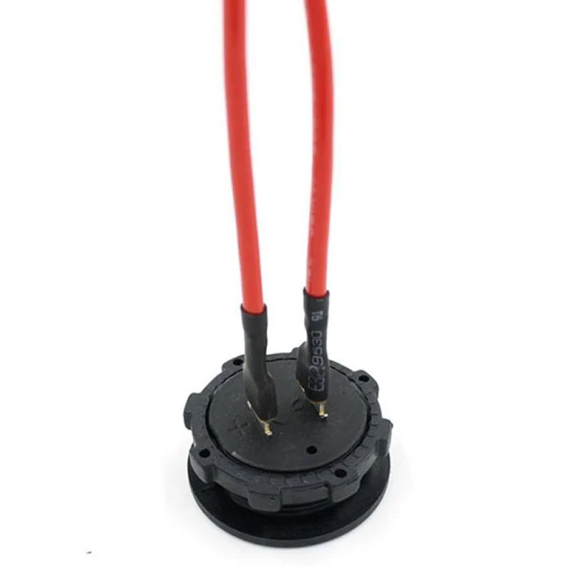 Auto Motorfiets Waterdichte Led Digitaal Display Voltmeter 12V-24V Dc (Groen)
