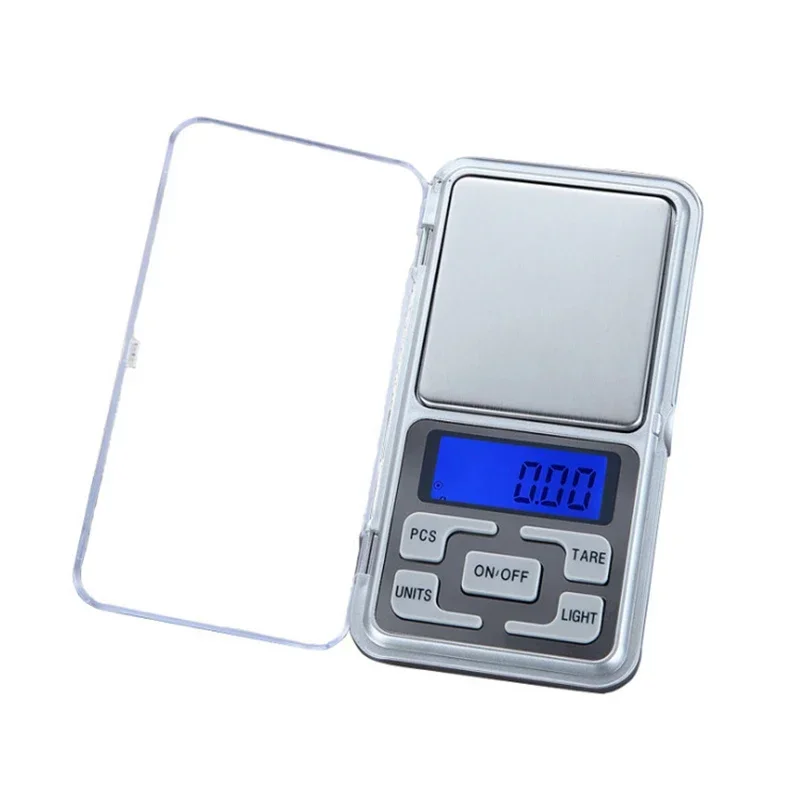 Digitale weegschaal Sieraden Goud Kruid Balans Gewicht Gram LCD Mini Pocket Schaal Elektronische weegschaal 0,01 Weegschalen