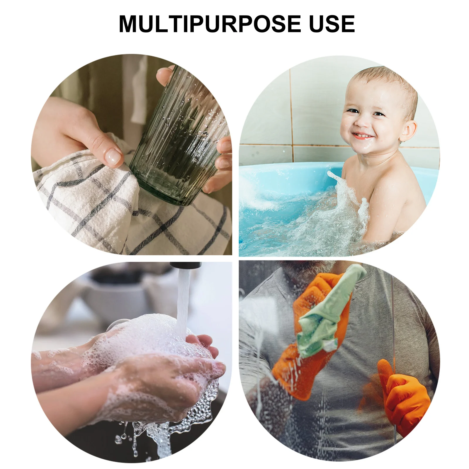 

2Pcs Christmas Cotton Towels High Color Fastness Easy for Daily Use Table Decor Festive Gift Idea