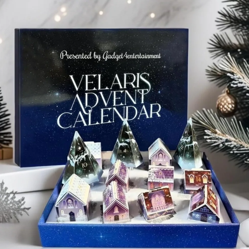 With Jewels&Stationary& Gadgets Advent Calendar 2024 New Year Gifts 12 Days Of Christmas Advent Calendar 12 Day Advent Calendar