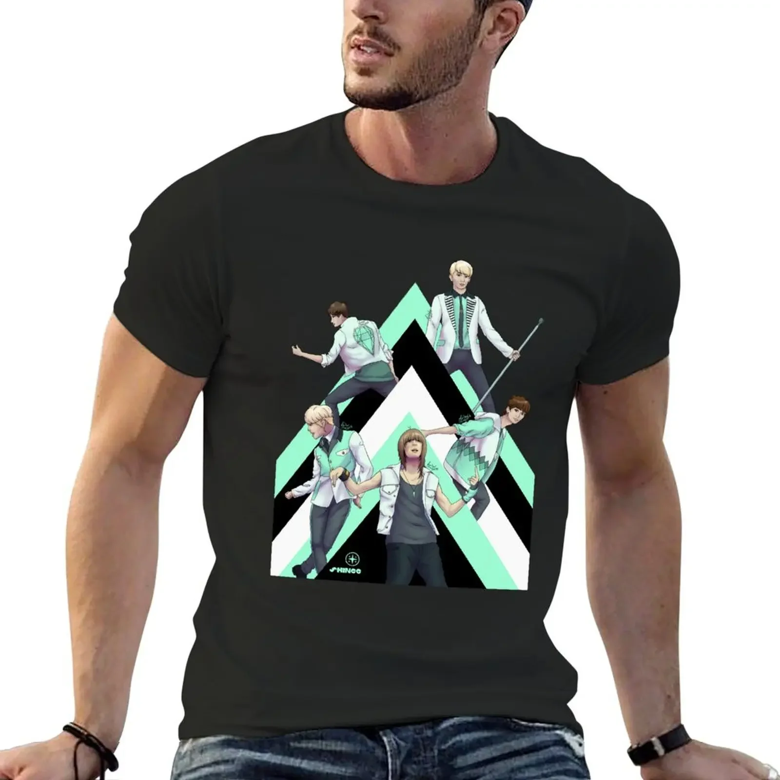 SHINee 12 anniversary T-Shirt quick drying anime t shirts vintage clothes aesthetic clothes funny t shirts men