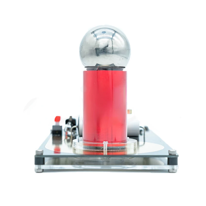 Equipo de laboratorio científico de alta eficiencia de conversión, Super Mini generador de rayos artificiales, bobina Tesla