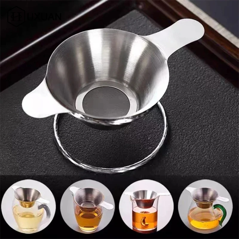 

Stainless Steel Fine Mesh Tea Infusers Teapot Kungfu Tea Leaf Strainer Spice Filter Diffuser Kitchen Teaware Accessories